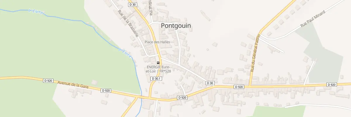 Plan du 5 Rue du Pont de l’Aumône à Pontgouin