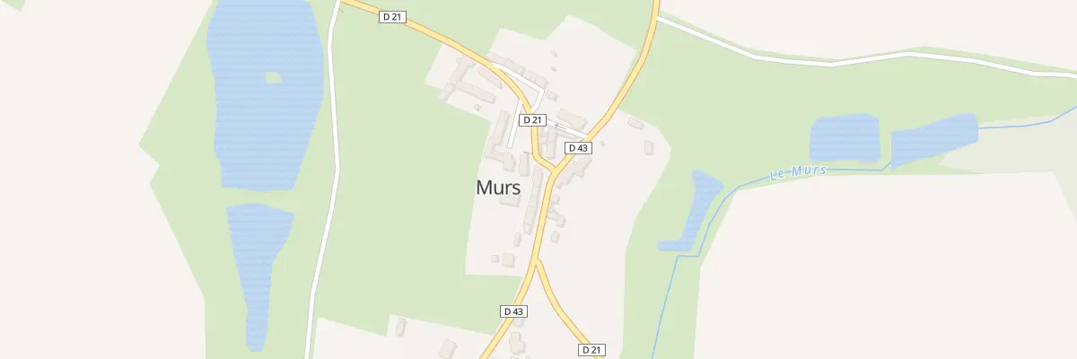 Plan du 6 Rue de l’Oree de la Brenne à Murs