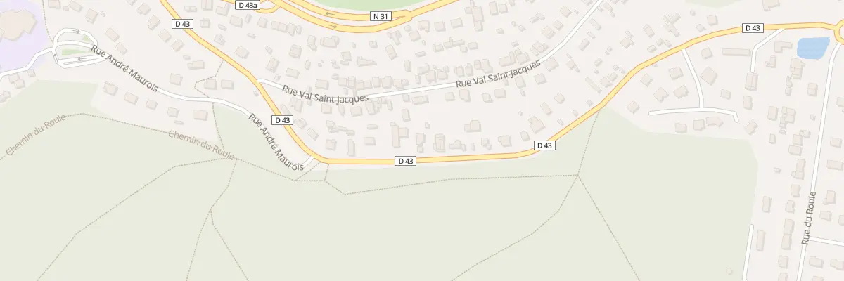 Plan du 43 Rue de la Table de Pierre à Darnétal