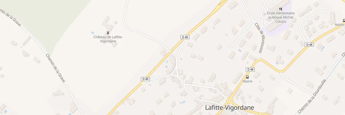 Plan du 13 Rue des Fournils à Lafitte-Vigordane