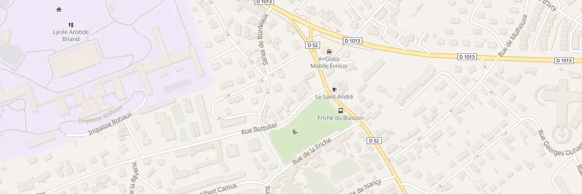 Plan du 53B Rue Bottolier à Évreux