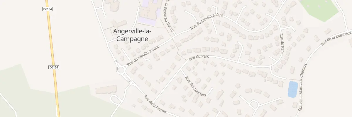 Plan du 7 Rue du Parc à Angerville-la-Campagne