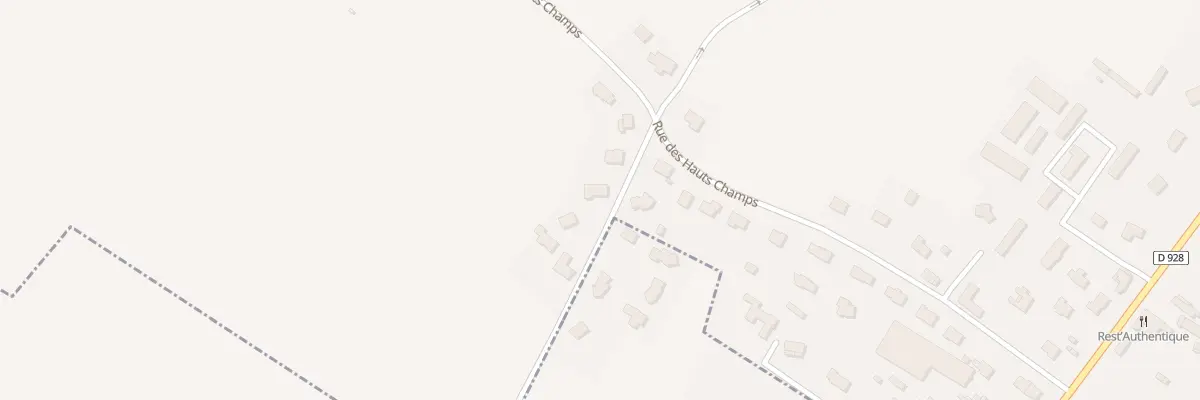 Plan du 64 Imp des Hts Champs à Quincampoix