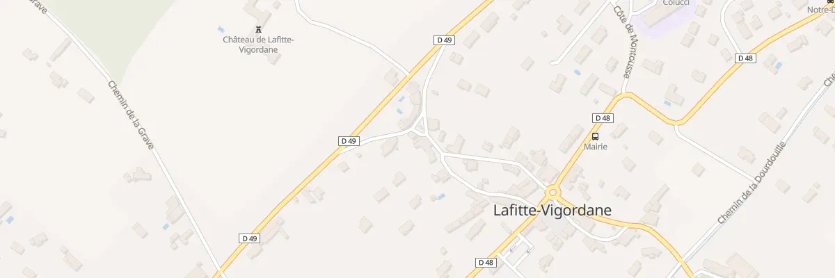 Plan du 1 Cote du Tilleuil à Lafitte-Vigordane