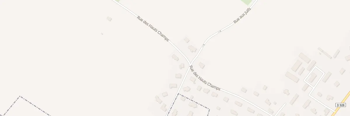 Plan du 435 Rue des Hts Champs à Quincampoix
