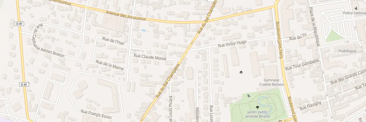 Plan du 28 Rue du Bal Champêtre à Louviers