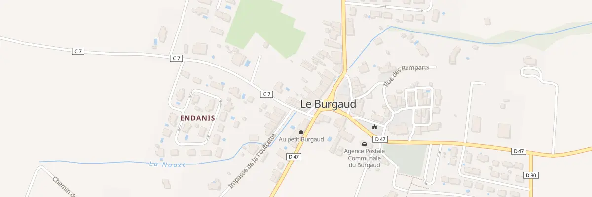 Plan du 6 Che de la Forêt au Burgaud