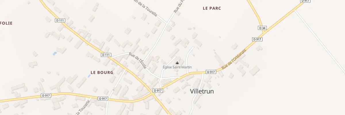 Plan du 2 Pl St Martin à Villetrun