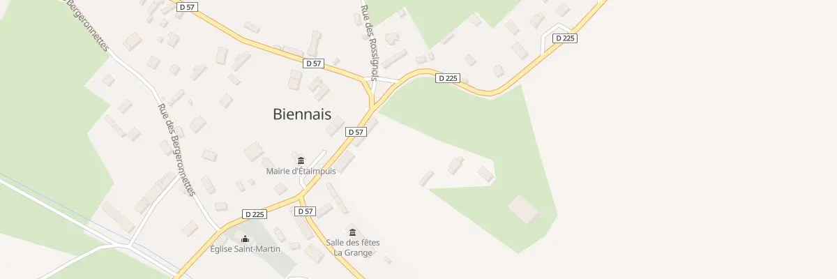 Plan du 5011 Biennais à Étaimpuis