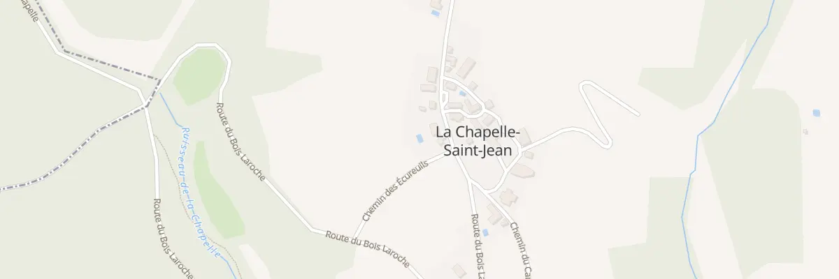 Plan du 9 Bourg Sud à La Chapelle-Saint-Jean