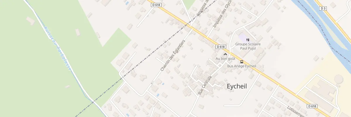 Plan du 76 Village d’Eycheil à Eycheil