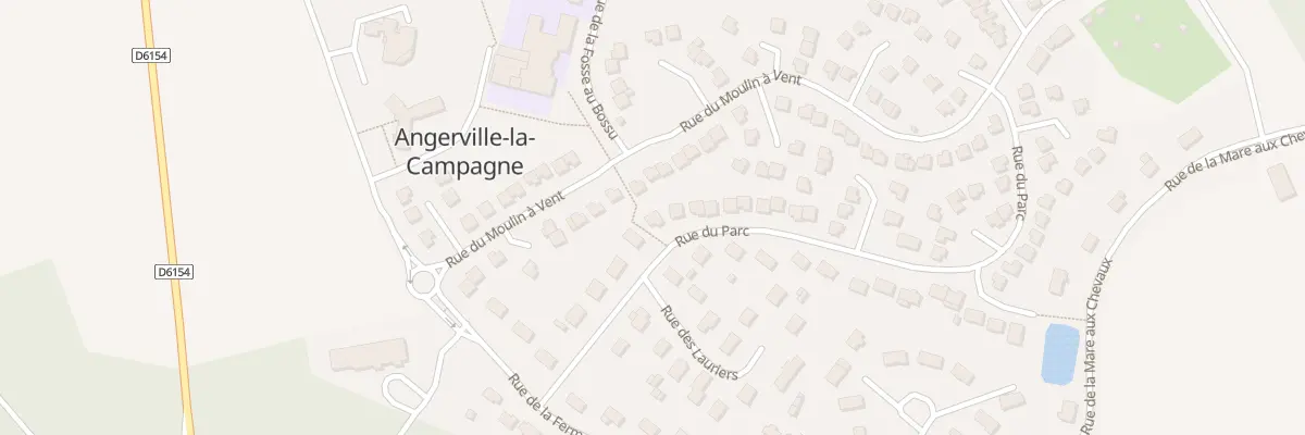 Plan du 9 Rue du Parc à Angerville-la-Campagne