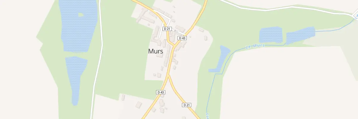 Plan du 3 Rue de l’Oree de la Brenne à Murs