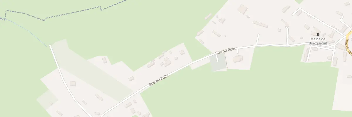 Plan du 448 Rue du Puits à Bracquetuit