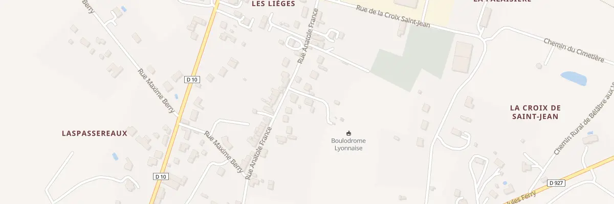 Plan du 32 Rue Anatole France à Bélâbre