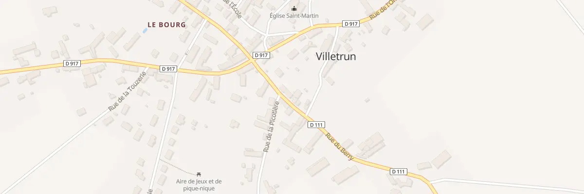 Plan du 7 Rue du Berry à Villetrun