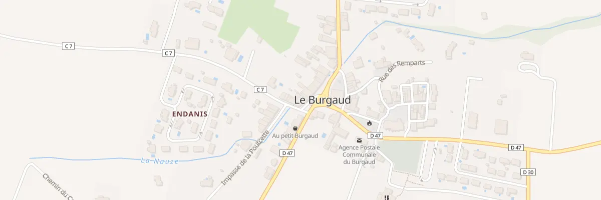 Plan du 5 Pl de la Halle au Burgaud