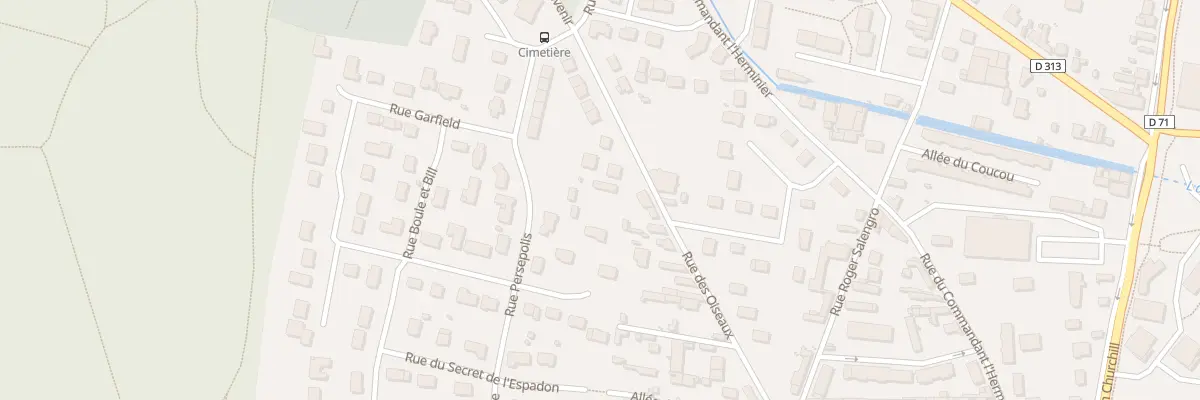 Plan du 42 Rue des Oiseaux à Louviers