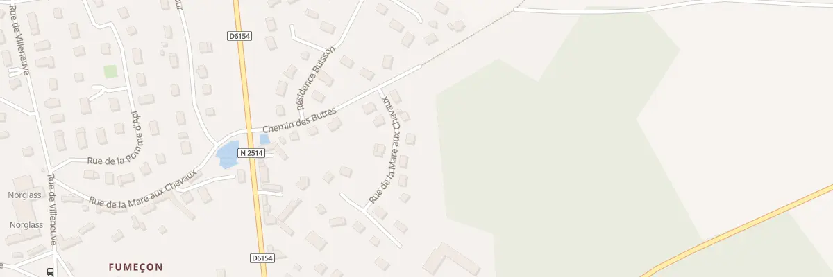 Plan du 18 Rue de la Mare aux Chevaux à Guichainville