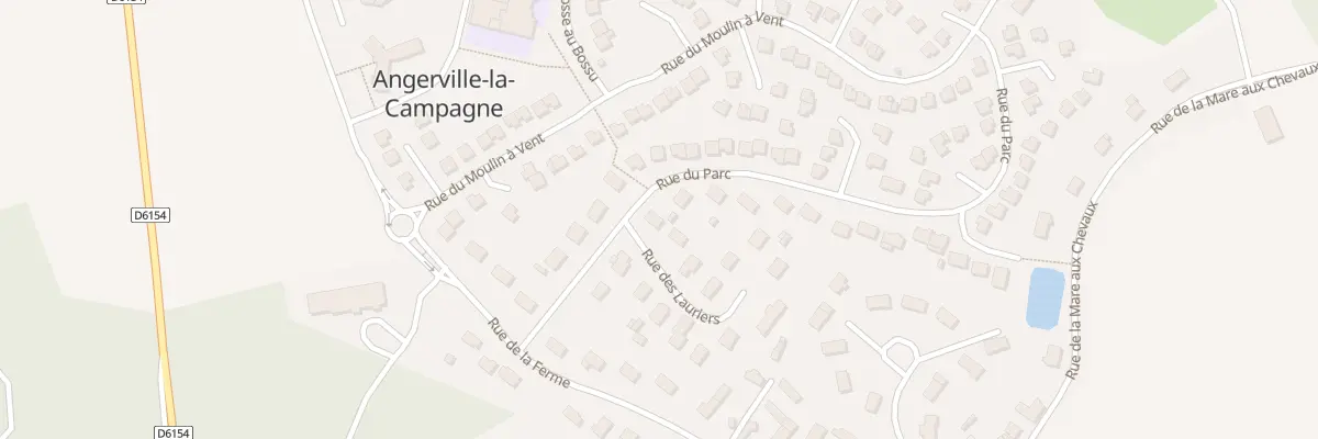 Plan du 1 Rue des Lauriers à Angerville-la-Campagne