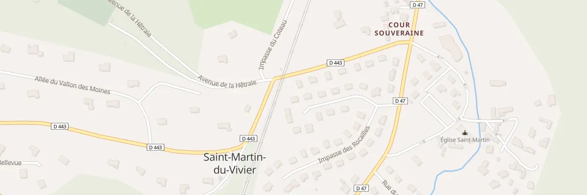Plan du 160 Imp des Rosiers à Saint-Martin-du-Vivier