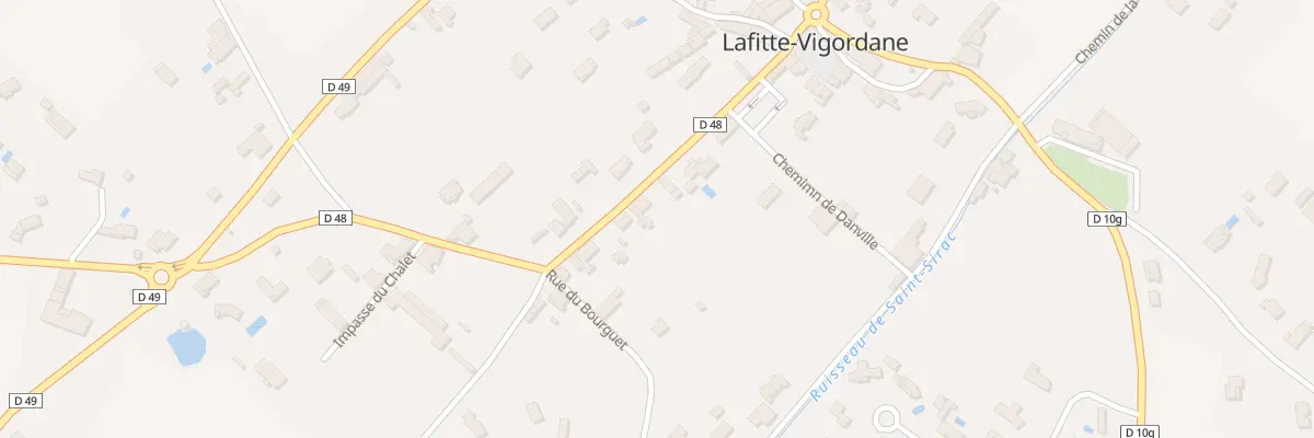 Plan du 7 Rue des Ecoles à Lafitte-Vigordane