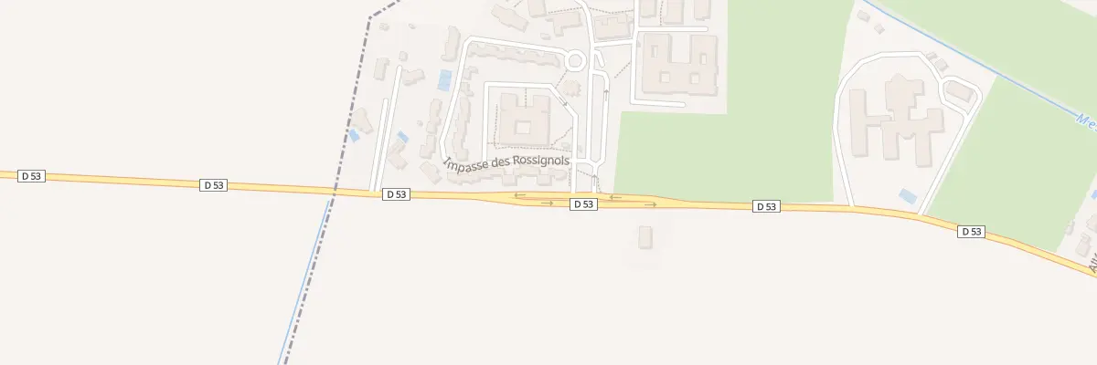 Plan du 3 Imp Rossignol à Saint-Lys