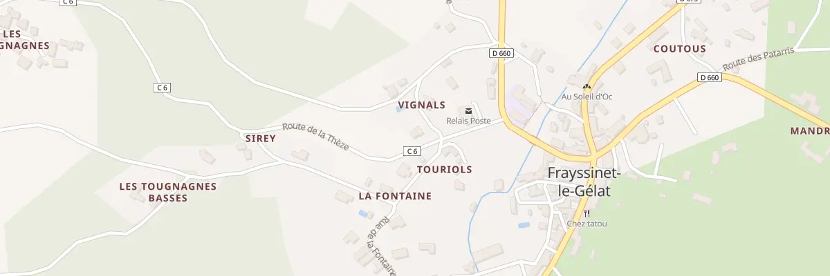 Plan du 5415F Frayssinet à Frayssinet-le-Gélat