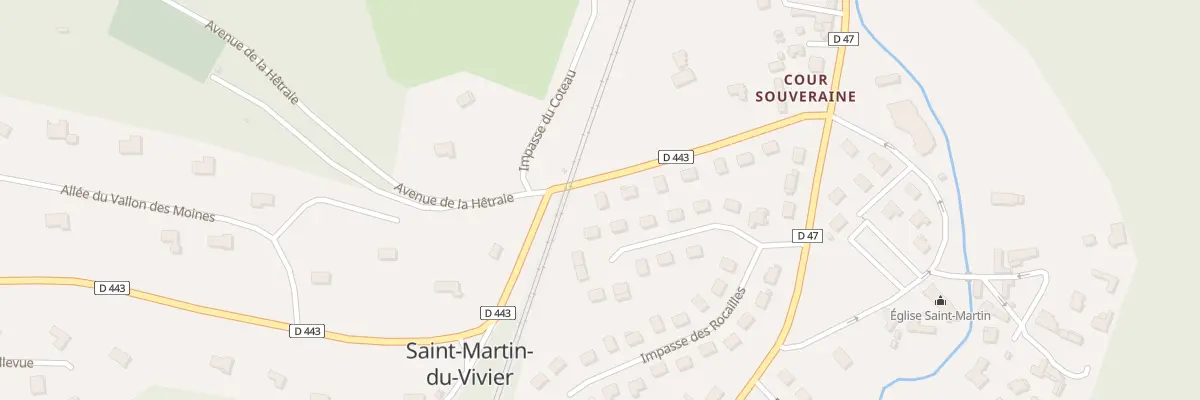 Plan du 177 Rue des Deux Hameaux à Saint-Martin-du-Vivier