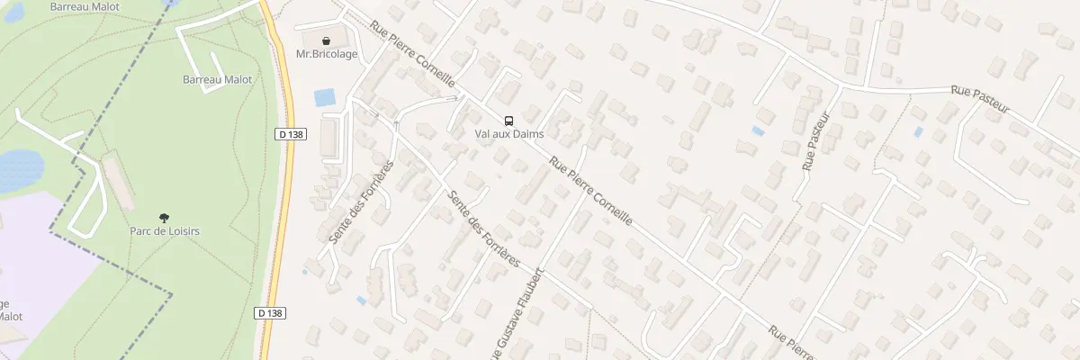 Plan du 529 Rue Pierre Corneille à Franqueville-Saint-Pierre