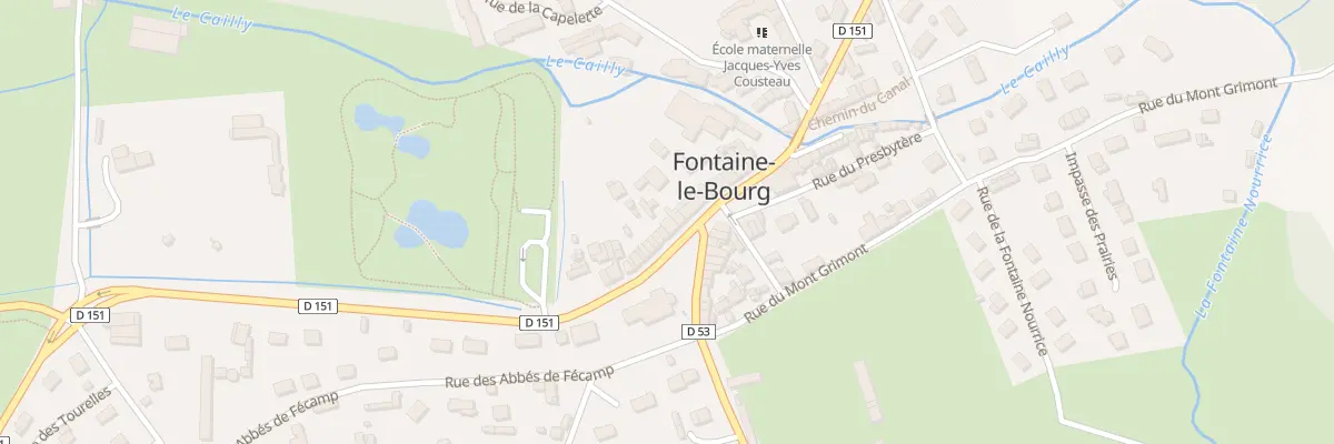 Plan du 431 Rue Delamare Deboutteville à Fontaine-le-Bourg
