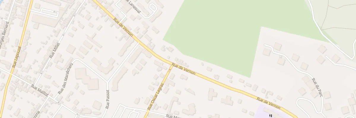 Plan du 37 Rue de Vernon à Évreux