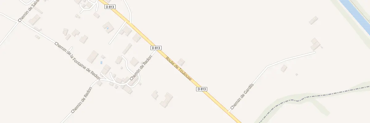 Plan du 3552 Rte de Toulouse à Castelsarrasin
