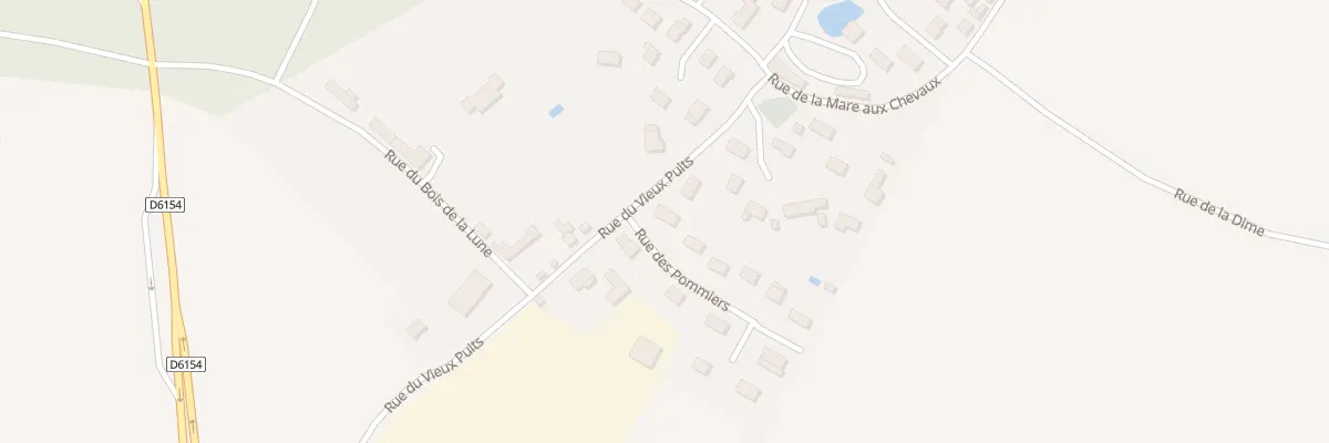 Plan du 1 Rue des Pommiers à Angerville-la-Campagne