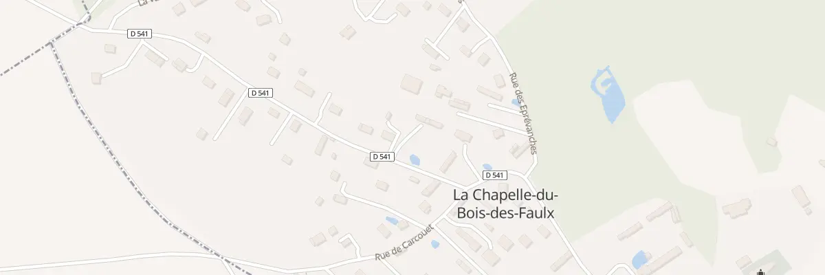 Plan du 6 Rue de Verdun à La Chapelle-du-Bois-des-Faulx
