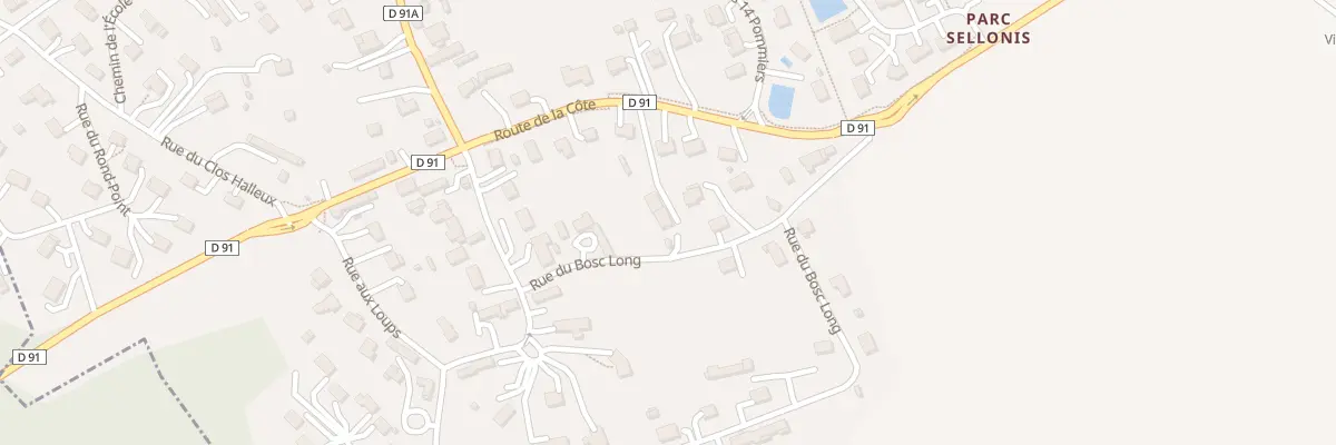 Plan du 8B Rue de la Côte à Saint-Aubin-Celloville