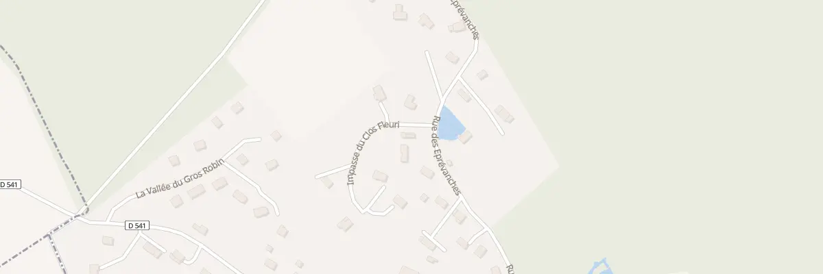 Plan du 23B Rue des Eprevanches à La Chapelle-du-Bois-des-Faulx
