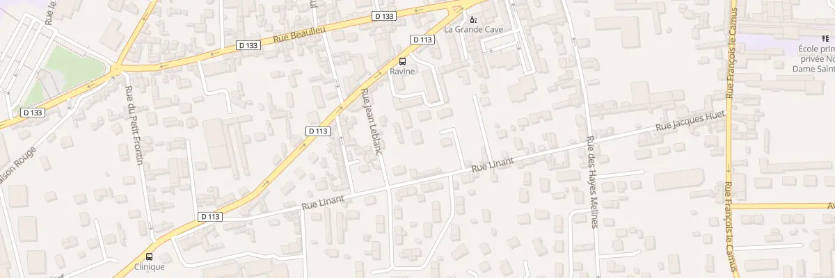 Plan du 23Q Rue Linant à Louviers