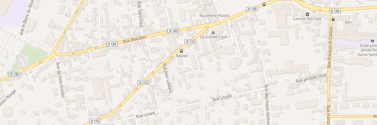 Plan du 16 Rue de la Ravine à Louviers