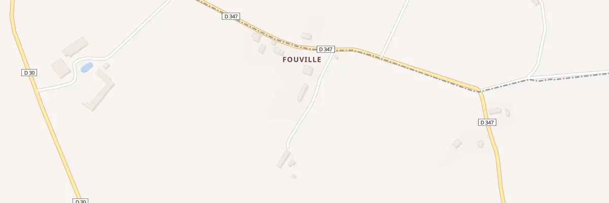 Plan du 14 Fouville à Pontgouin