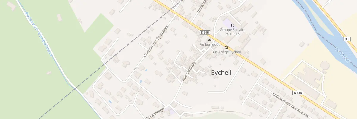 Plan du 5 Imp des Tamaris à Eycheil