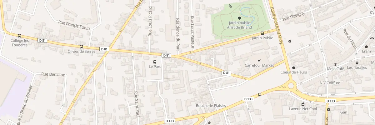 Plan du 34 Rue Massacre à Louviers
