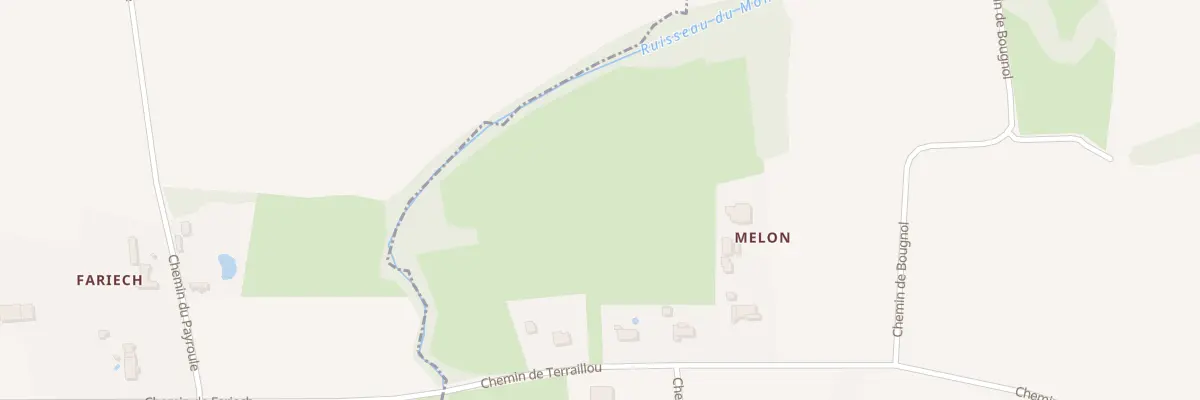 Plan du 1060 Che de Terraillou à Cambernard