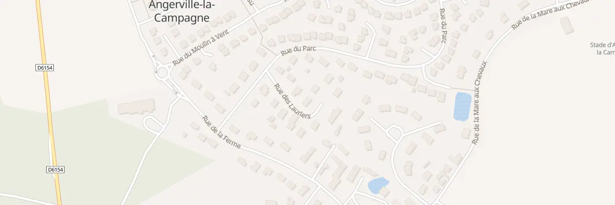 Plan du 7 Rue des Lauriers à Angerville-la-Campagne