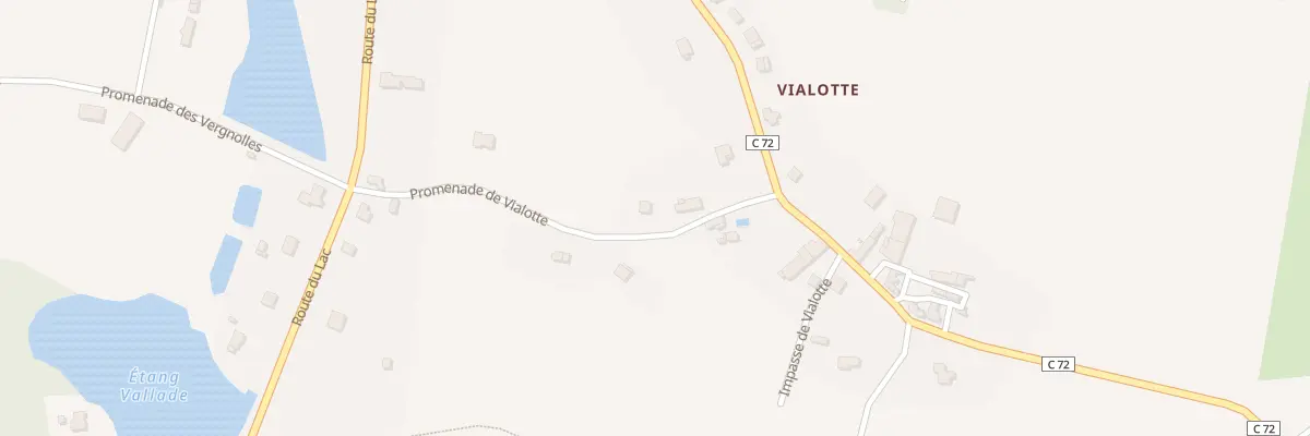 Plan du 4 Prom de Vialotte à Saint-Hilaire-les-Places