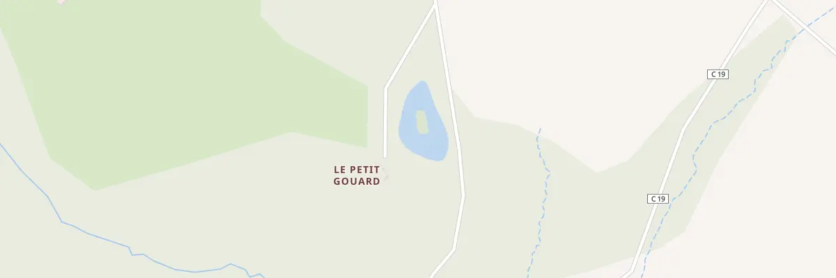 Plan du 8 Le Petit Gouard à Chemillé-sur-Indrois