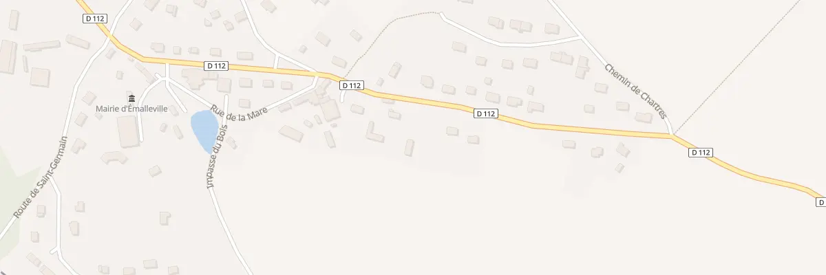 Plan du 8 Rue du Boulay à Émalleville