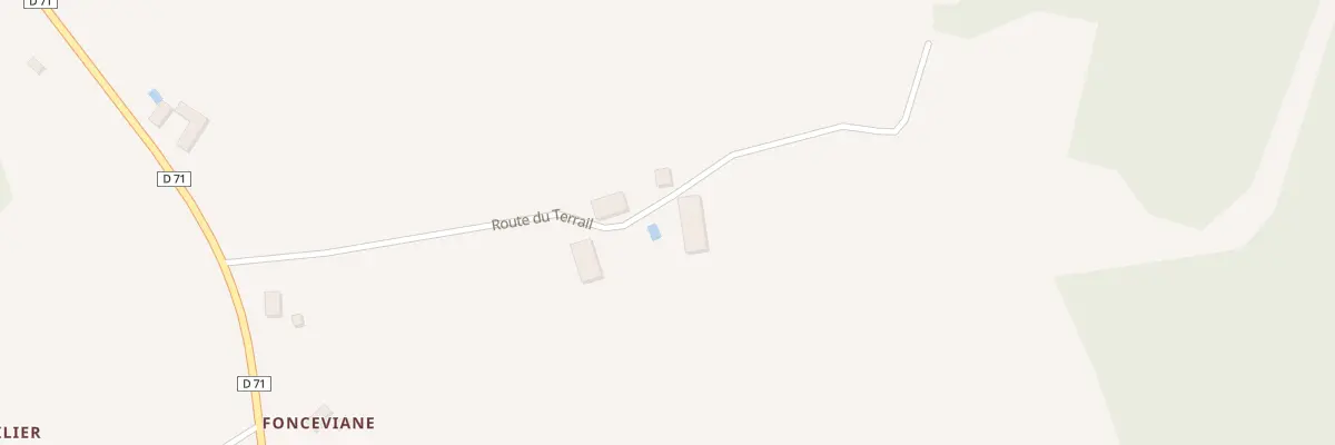 Plan du 9148 Le Terrail à Nailhac