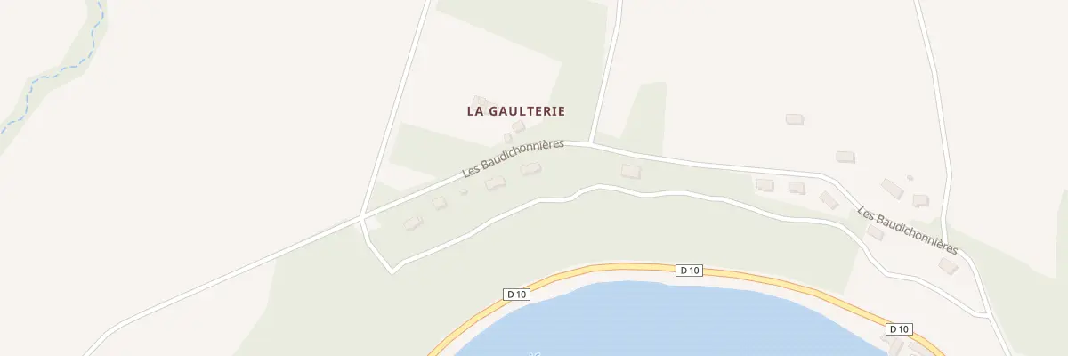 Plan du 21 Les Baudichonnieres à Chemillé-sur-Indrois