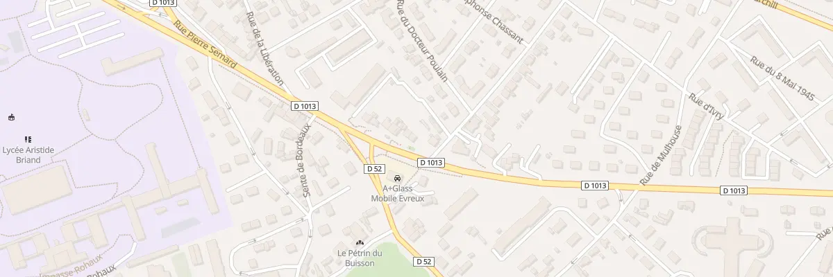 Plan du 97 Rue Pierre Semard à Évreux
